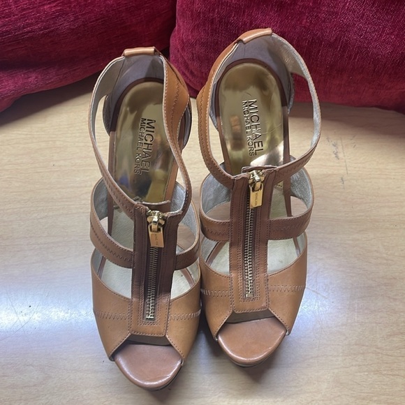 Michael Kors zip up sexy heels size 9 - Picture 10 of 12